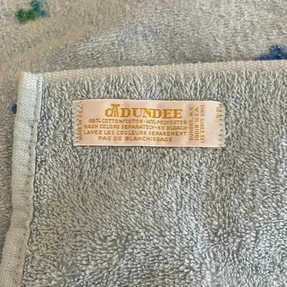 Lot Of 4 Vintage MCM 60s Towels Various - Picture 3 of 8